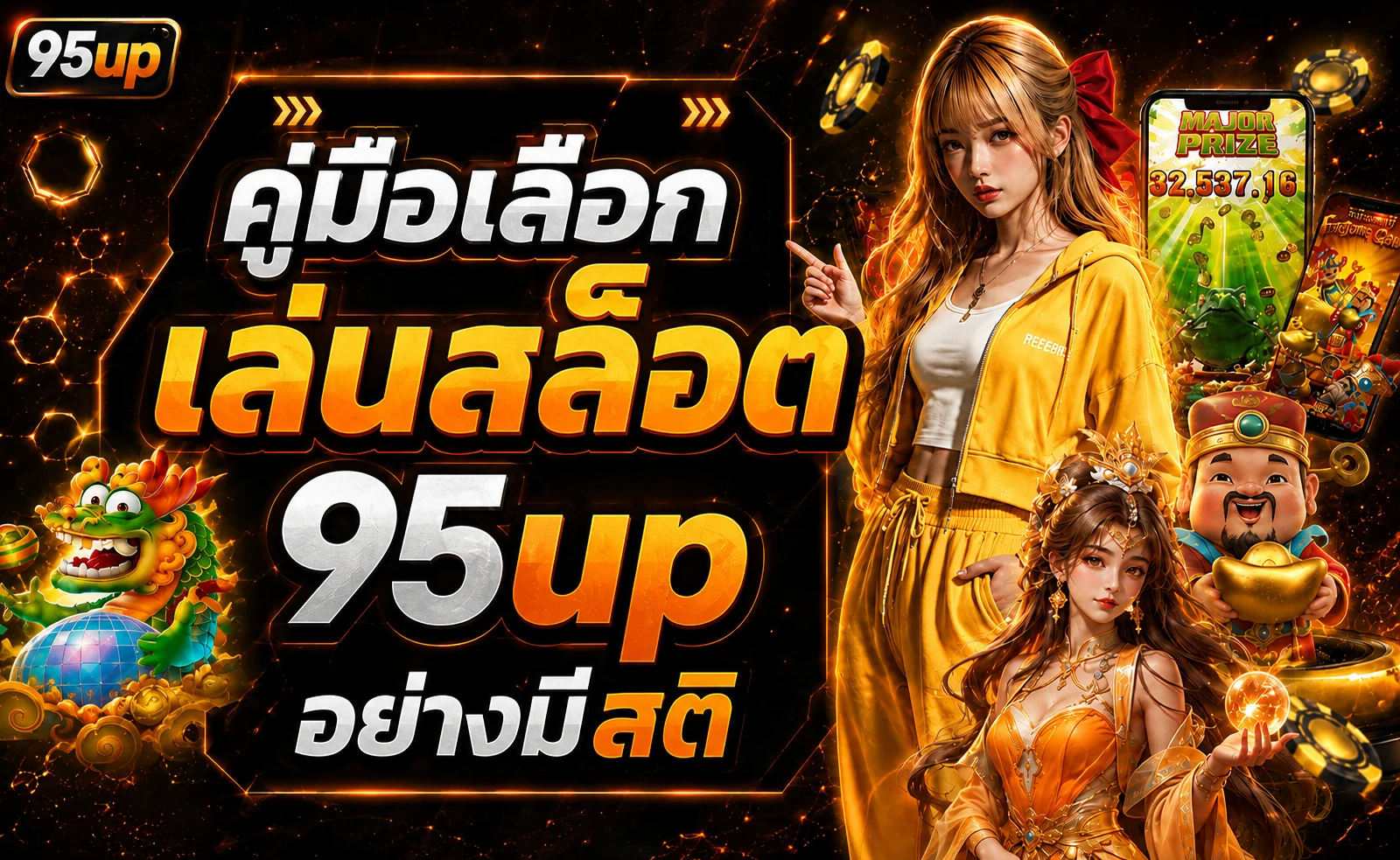 95up คู่มือเลือกเล่นสล็อตตามงบอย่างมีสติ